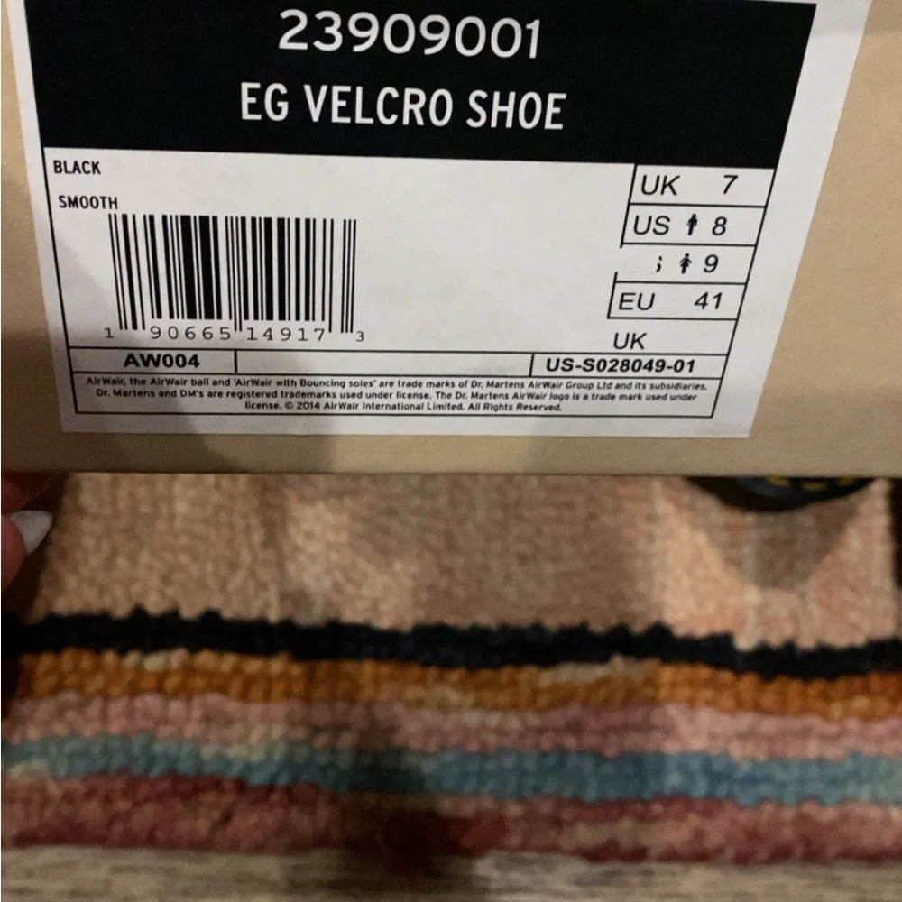 Dr.Martens Velcro Strap Shoe 8 - Picture 7 of 9